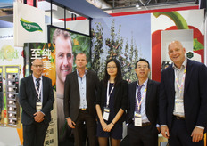 The team of The Greenery and Dalice with Sjaak van der Meij, John Braas, Miao Yu, Tony Liu and Marcel van den Enden