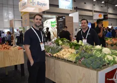 Zac Egan and David Power from Melbourne Markets.