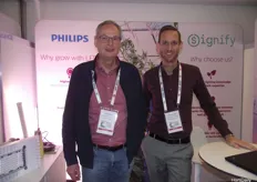 Aart Slobbe and Victor de Lange from Signify Australia.