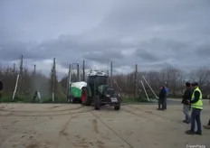 There were also live demonstrations, including from AME Group of the GOtrack® GPS Auto Drive - the autonomous, driverless system that drives the tractor for tasks such as spraying.