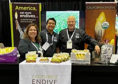 The team of California Endive Farms. From left to right Celina Lemus, Sean Quintero and David Moen.