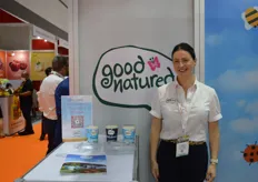 ASF- Good Natured are looking towards exporting to the Asia markets next year with a new variety – Magnum, which a strong, sweet fruit good for export. Jill Witheyman was at the stand.