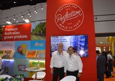 Brian Ceressa and John Cicchini from Perfection Fresh Global. The company has exclusive marketing rights for the Calypso mango in Australia as well several other countries, they are also the biggest growers and packers of SunWorld grape varieties in Australia.