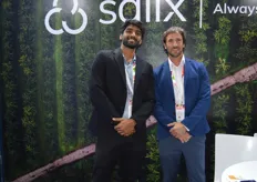Raed Kazi and Tavier Orti from Salix Fruits.