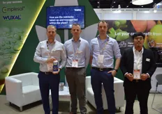 Aglukon a German company which produces fertilizer and distributes to 75= countries. Andreas Theisen, Jan Meinel, Martin Braun and Jahala Parasian.