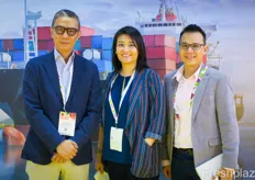 Logistics service provider Cold Star Line Ltd. from Thailand with Jing OngLi, Rinthida Jiemvitayanukoon (Belle) and Dang Chuang.