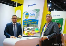 Banabay with to the left Danila Serrano, Export Manager for the company.