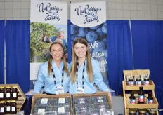 A new blueberry shipper, Nu Berry Farms from New Jersey. Cassidy Conner and Hannah Warner are excited to tell the company's story.