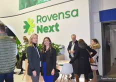 There was a big announcement from Tradecorp during Fruit Logistica, as they have merged and become Rovensa Next. On the photo are Elisa Lipperheide on the left and Chelsey Rodowicz.