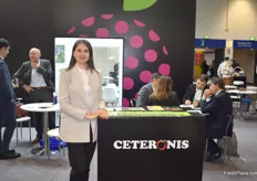 Elena Davidescu, export manager for Moldovan apple exporter Ceteronis. 