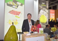 Filipe Silva of LusoPera. They export pears from Portugal.