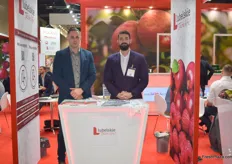 Marceila Poterucha and Radoslaw Mordzinski. Lubelskie connects Fruit Logistica visitors with growers from the Lubelski region, in the south east of Poland.