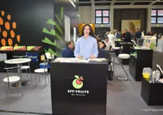 Cavcaliuc Irina of EFPF Fruits. They export apples and cherries from Moldova to Belarus and Europe.