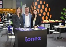 Lida, Ion and Galina of Ionex. It exports Moldovan plums, cherries, apricots and grapes  to the UK, Spain and Germany.
