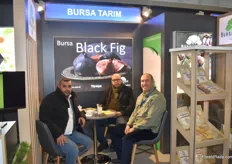On the right is Serdar Oruc of Turkish exporter Bursa Tarim. The company exports figs and chestnuts, they were in a meeting but were happy to quickly pose for a photo.