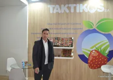 Dionisios Taktikos of Taktikos S.A.. They export Greek strawberries and other fruits.
