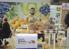 John Parasoglou from Farmers Group of Nevrokopi. They export their Greek potatoes to Bulgaria, Romania, Serbia and Albania.