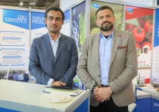Emre Dincer is representing Turkey and Waheed El Tonoby is overseeing the Middle-Eastern market at Beijing Leili Marine Biological New Industry Co., Ltd.