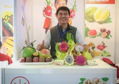 Nguyen Quoc Duan is the General Director at Song Nam ITD. The company is one of the largest dragonfruit growers and exports. 