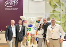 The Sun World team welcomed visitors from around the world to their stand.