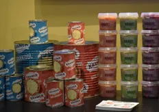 Kramers' Sauerkraut can tinned and sold as such. They have also developed an organic line packaged in plastic containers.