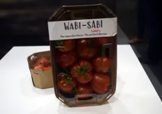 The Japanese global view of wabi-sabi revolves around aligning nature and appreciating life's imperfections. Semillas Fitó takes the same approach and wants to change the idea that fruit and vegetable quality has to do with perfect appearance. The Wabi-Sabi Tomato represents imperfection and enjoyment. It also aims to combat food waste. This was its first time at the fair.