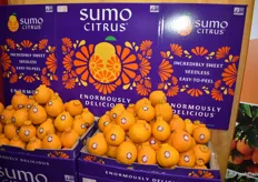 Display of Sumo citrus.
