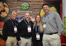 Team Schmieding Produce. Scott McDulin, Adam Chernow, Patterson McDulin, and Dave Yeager.