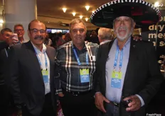 Fernando Garcia Uves from Mission Produce and Jose Luis Rico Melgoza and Jose Felix Herrera Garnica from APEAM.