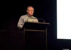 John Tyas, CEO of Avocados Australia, giving an overview of the Australian market.