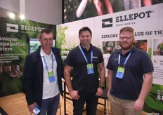 Shaun Biggs, Darran Stone and Nathan Hewson from Ellepot.