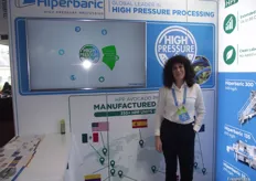 Marta Onrubia from Hiperbaric High Pressure Processing.