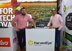 Joining the team on the Elders stand was Vidyanath Gurujan from UK company Harvest Eye. Elders is the Australian dealer for Harvest Eye which is a camera system to look at crops such as potatoes and onions, giving growers insights into the crop before it is harvested. Abe Montano was with Vidyanath.