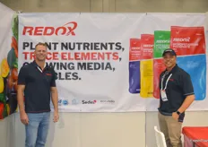 Redox is the Australian importer and distributor for Tessara, they also deal in fertilizer, which has been a tough market first it was very scarce but now there is an abundance. Troy Lorenz and Diago Farias