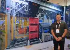 EDP produce packing, grading and palletising machinery Craig Heddles was at the stand.