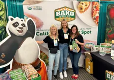 Alexandra Rae Molumby, Bailey Slayton, and Susan Noritake from Bako Sweet. The company launched their new Kung Fu Panda: The Dragon Knight partnership with DreamWorks Animation.