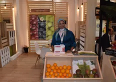 Esraa Assaf is the export manager for GB Farms. The Egyptian company cultivates mango, grapes and citrus that are exported to Europe and the Far East.
