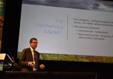 Tim York from Markon Cooperative spoke about the food service market in relation to online ordering and deliveries.