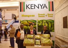 Zachary Karia of Garden Veg Kenya, Rakhat Borbieva of NAPP in the Kyrgyz Republic and Mary Maina, managing director of Marja Exports in Nairobi, kenya.