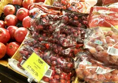 Cherries from Chile on the shelves of City Acres.
