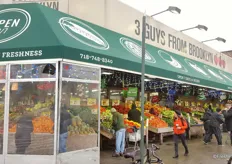 The third stop on the tour was 3 Guys From Brooklyn. Located in southwest Brooklyn near Dyker Heights, it is open 24/7 and is described as one of the last remaining open air markets in New York City.