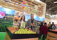 Jeff Correa and Lynsey Kennedy from USA Pears