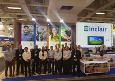 The team of Sinclair in a new booth, following the company's re-brand.