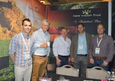 Colin Galpin and Herman Englebrecht - Karsten UK, Alwyn Dippenaar - Dippenaar Choice Fruit, Altus Laubscher and Marcel Verleg - Karsten UK.