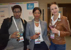 Yolanda Potelwa, Immaculate Zinde (both Potatoes South Africa) and Rici Unterpertinger (RSA).