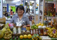 Huang Siwei from Green & Juicy Organic International Co., Ltd. Import and export of organic fruit and vegetables in Taiwan.