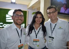Oscar Ivan Patino Giraldo, Katherine Lopez Pretel and Jhonier Arbrey Zuniga Daza at Campofert.