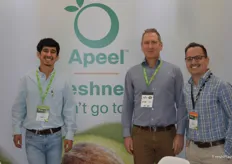 Apeel produces a coating to lengthen shelflife of avocados: Carlos Fernandez, Nick Fitzpatric and Ricky Alamillo.