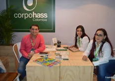 Jorge Enrique Restrepo -, Sava Arevalo and Kelly Tatiana – The team from Corpohass.