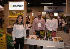 Isabel Cristina, Jhon Marín and Juan Giraldo of Baccota, Colombian banana producers.